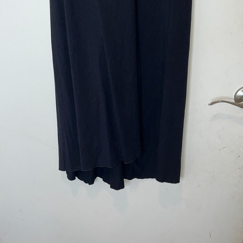 HAlara Black Low-Waisted Maxi Skirt With Ruched Detail Size XL Womens - Picture 4 of 9